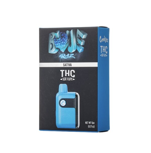 Blue Razz Cookies THC Disposable 5G