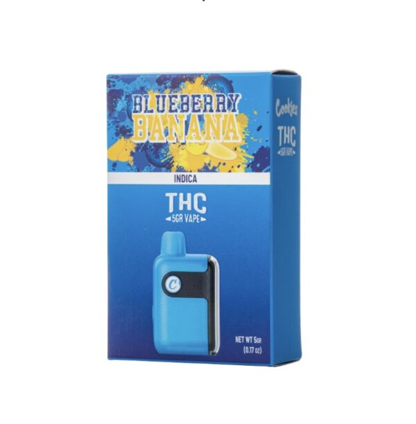 Blueberry Banana Cookies THC Disposable 5G