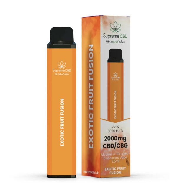 CBD Disposable Vape - Exotic Fruit Fusion (2000mg)