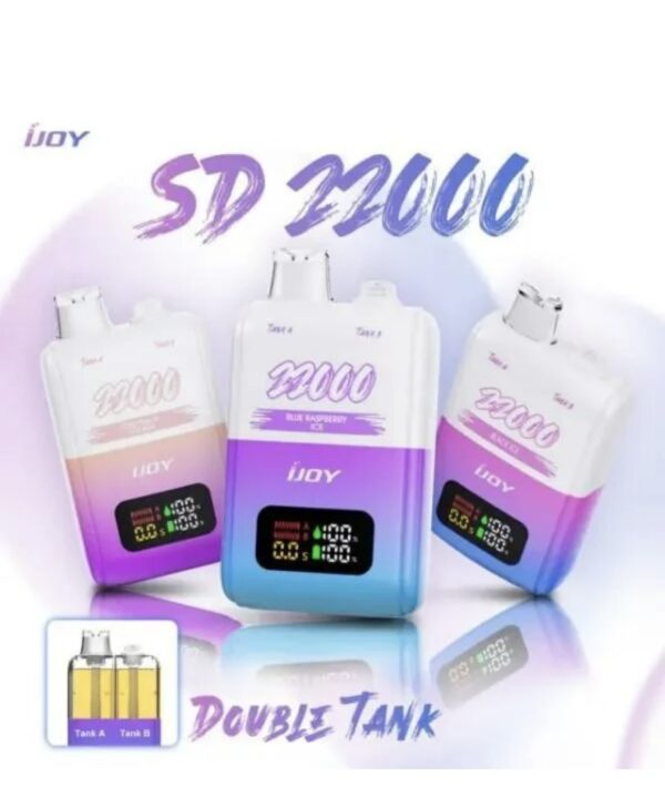 IJOY SD22000 RECHARGEABLE VAPE -( 5 PACK)