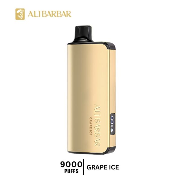 ALIBARBAR INGOT 9000 Puffs Grape Ice